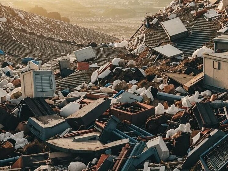 В Воронеже жители двух улиц «захлебнулись» мусором