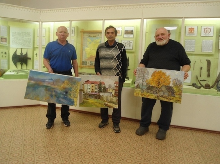 В Андреаполе живописцы в Международный день художника собрались на пленэр