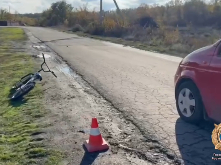 В Ростовской области под колеса машины попал 8-летний ребенок на велосипеде