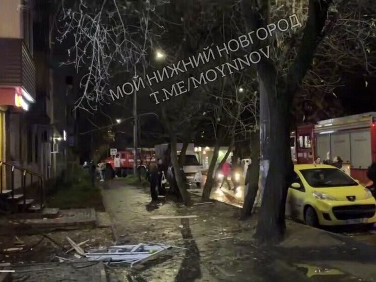 Взрыв прогремел на пятом этаже дома в Автозаводском районе