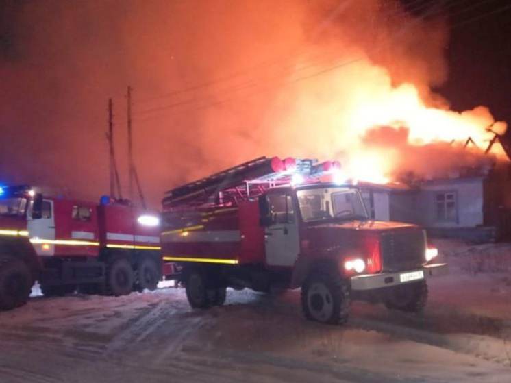 Пожар уничтожил православный храм в труднодоступном селе Омолон