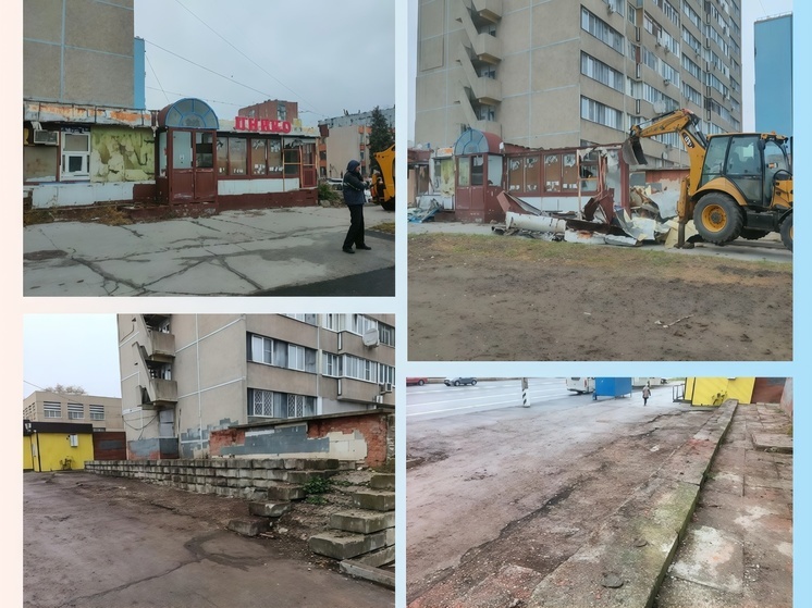 В Тольятти демонтировали павильон с незаконной продажей алкоголя