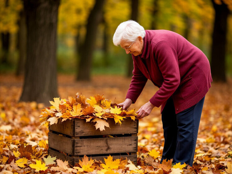 Эксперт рассказал, как сделай живой грунт для рассады из опавших листьев