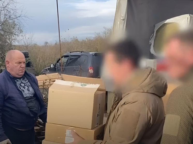 Очередную партию гумпомощи от туляков отправили в зону СВО
