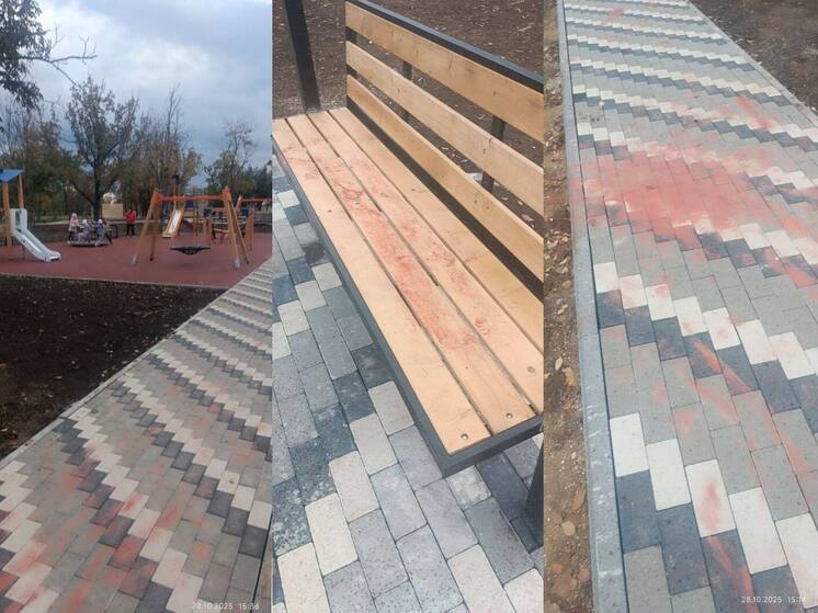 В Джанкойском районе вандалы испортили новый парк