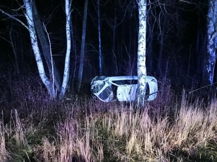 Водитель «Гранты» перевернулся и попал в больницу в Самарской области 29 октября