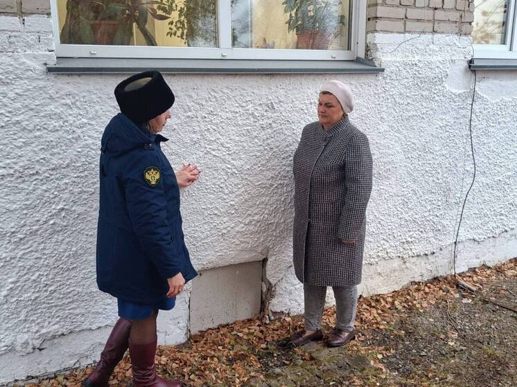 Повреждения фундамента школы зафиксировали в районе Новосибирской области