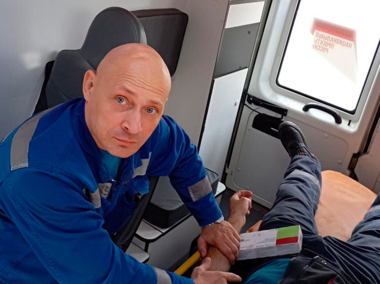 Липецкий фельдшер спас жизнь мужчине с инфарктом