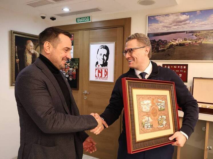 Георгий Филимонов обсудил развитие спорта на Вологодчине с Дмитрием Носовым