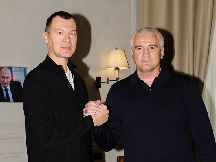 Аксёнов и Дегтярёв обсудили вопросы развития физкультуры и массового спорта в Крыму