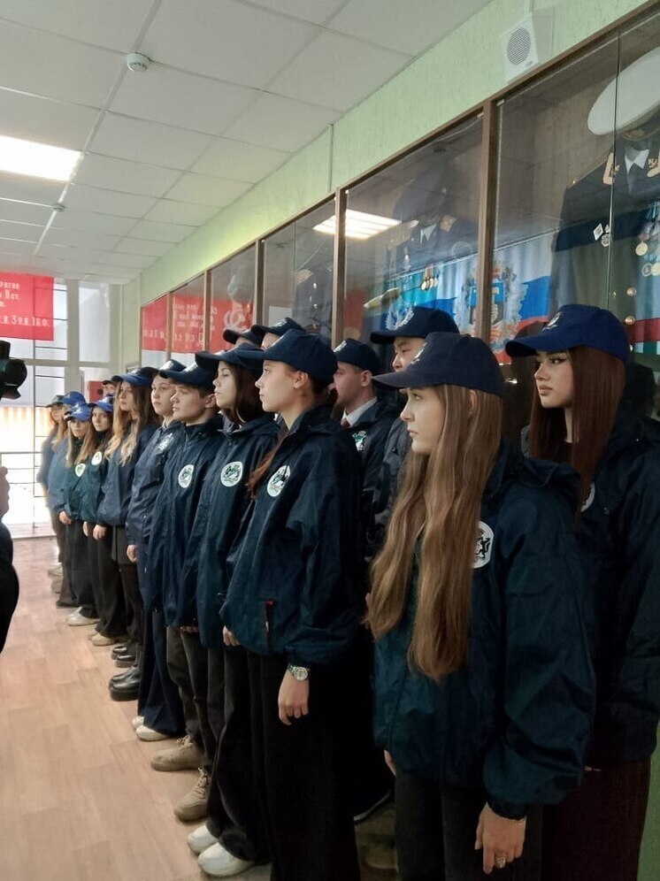 Первокурсники Сибирского геофизического колледжа вступили в народную дружину «Гранит»