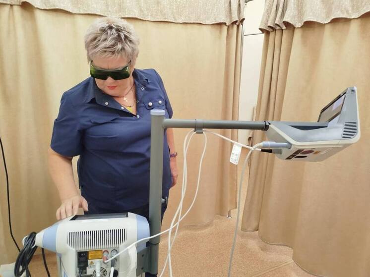 Больница имени Семашко под Симферополем приобрела лазер высокой интенсивности