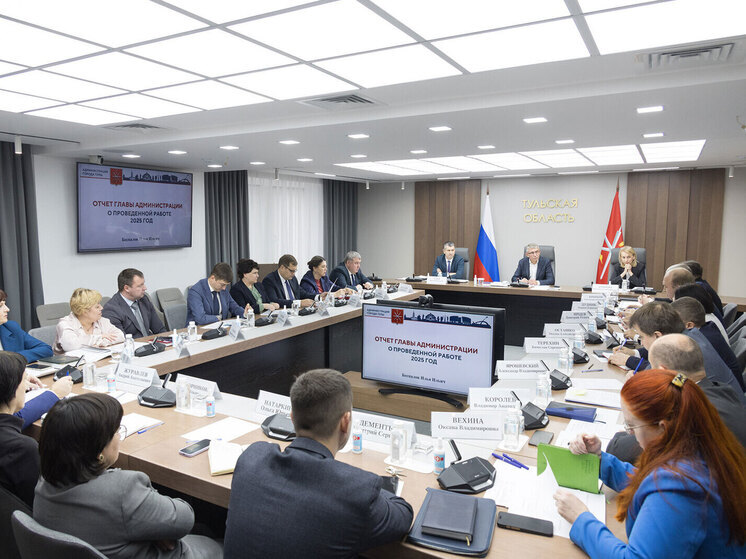 Дмитрий Миляев провел рабочую встречу с главой администрации Тулы Ильей Беспаловым