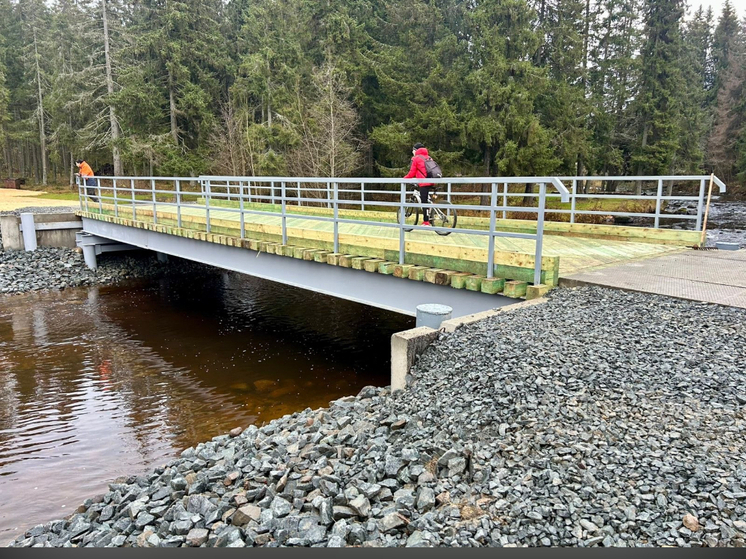 В Петрозаводске официально открыт для движения обновленный Курганский мост
