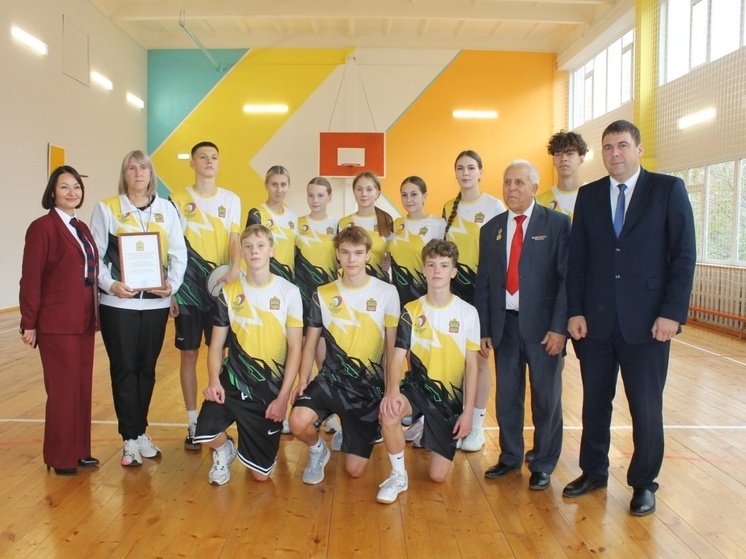 Каменские школьники вошли в пятерку лучших на Президентских спортивных играх России