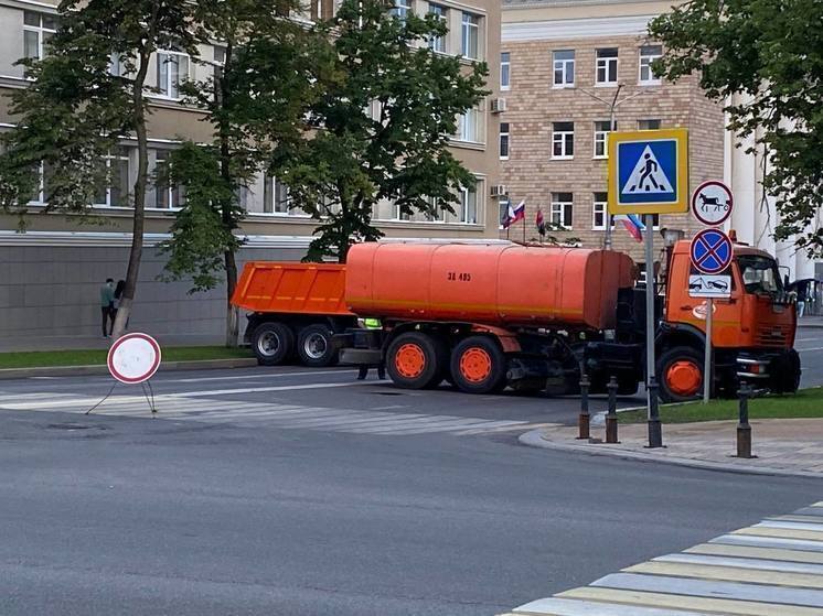 В Старом Осколе продлили ограничение движения на улице Летной