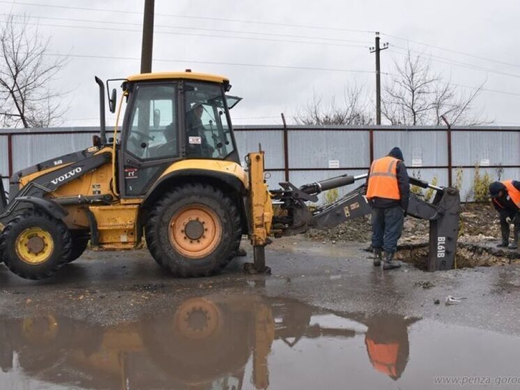 1,7 млн рублей направили на модернизацию водопровода в Пензе