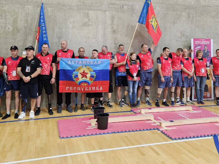 Команда ветеранов из ЛНР стала призером турнира по кибатлетике в Суздале
