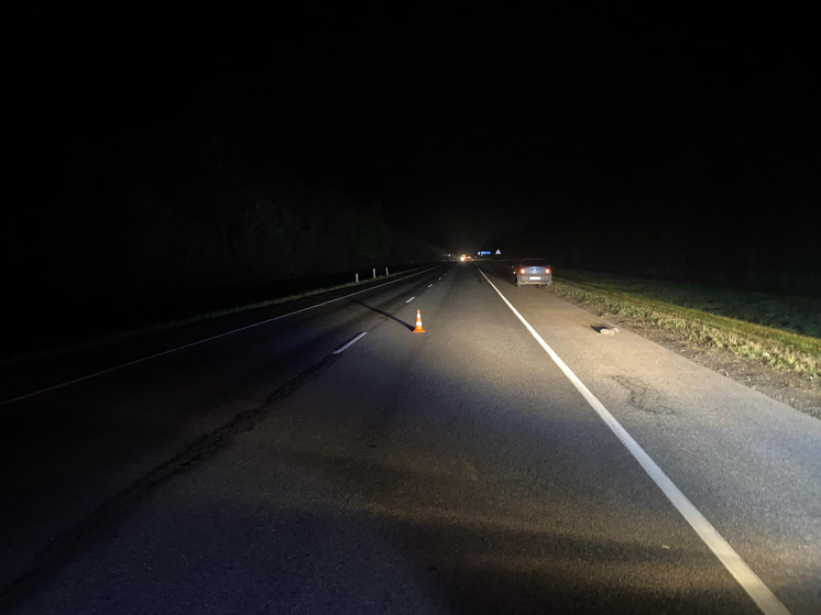 В Орловской области водитель авто сбил пешехода и скрылся