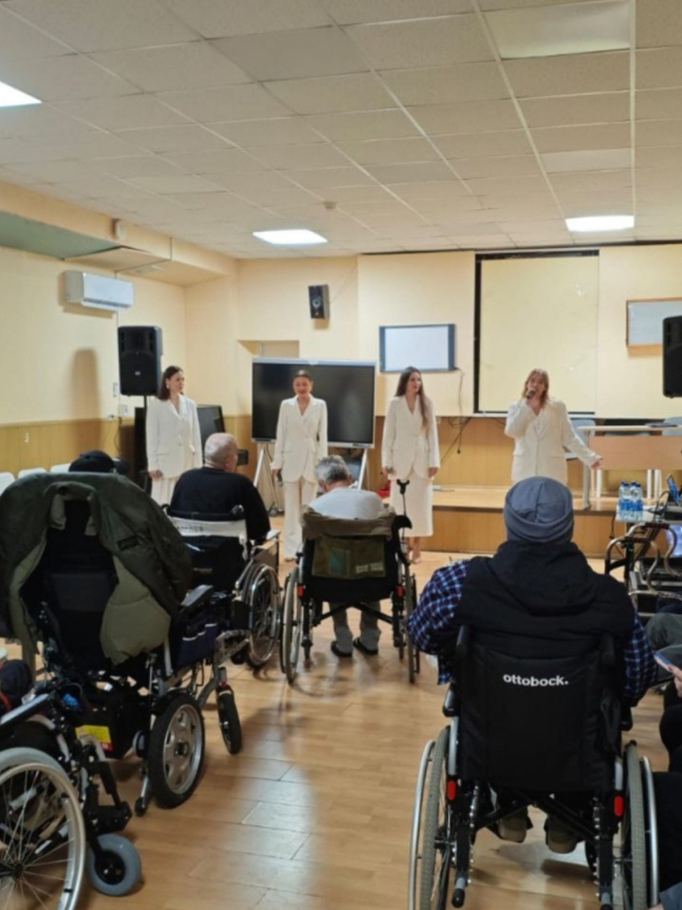 Орловский квартет выступил для бойцов СВО в московских госпиталях