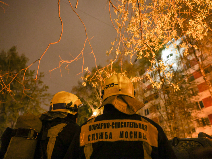 Девушка застряла головой в решетке, пытаясь достать телефон на севере Москвы