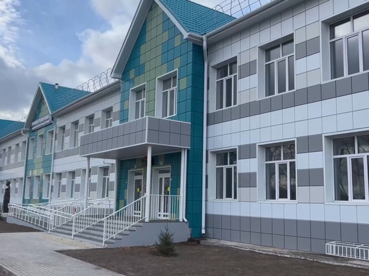 В Бурятии завершается строительство новой школы на 176 мест