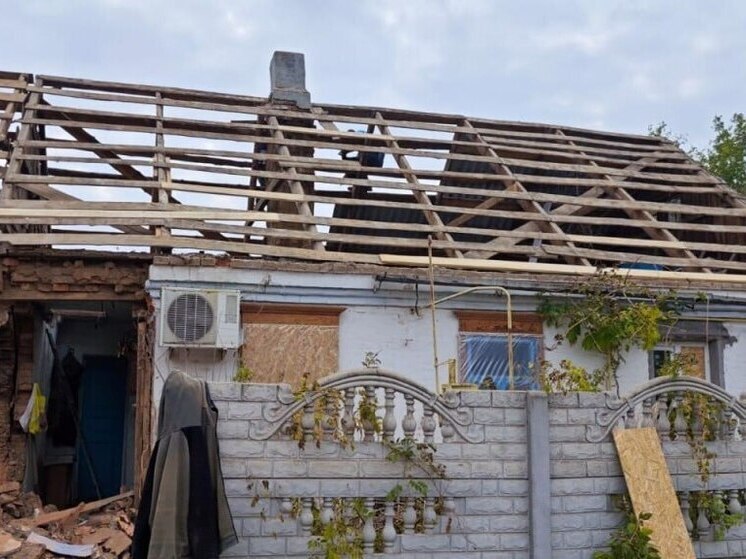 Ингушская бригада восстанавливает жилой дом в Молочанске, пострадавший от обстрела