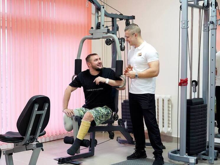 В новгородском центре реабилитации открыли палатный блок для ветеранов СВО