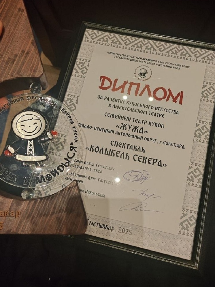 Кукольный театр «Жужа» из Салехарда представил Ямал на международном фестивале