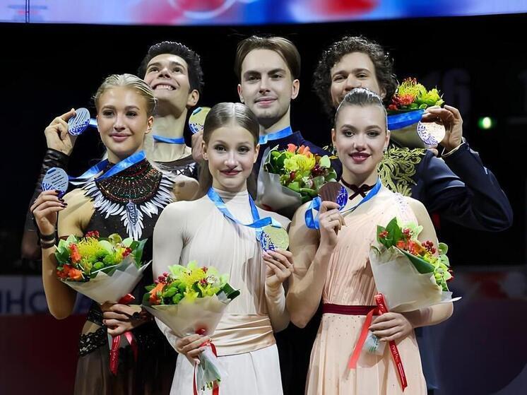 Фигуристы Василиса Кагановская и Максим Некрасов взяли золото на Гран-при России