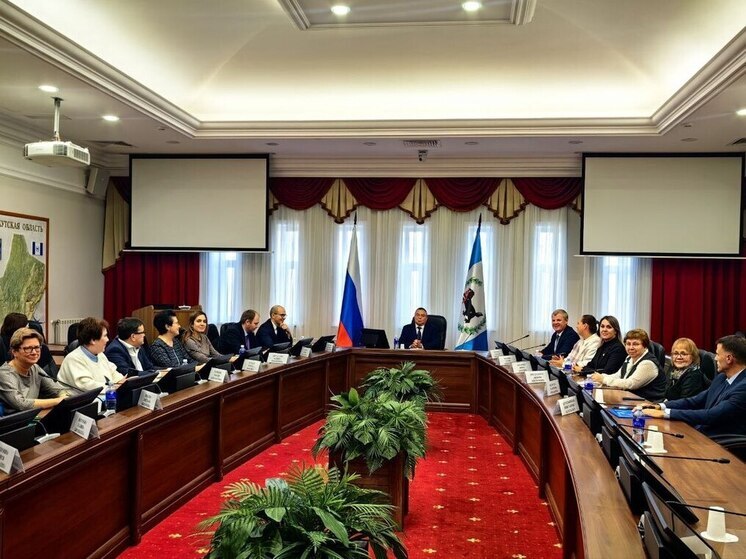 Правительство Приангарья и профсоюзы обсудили развитие социального партнерства