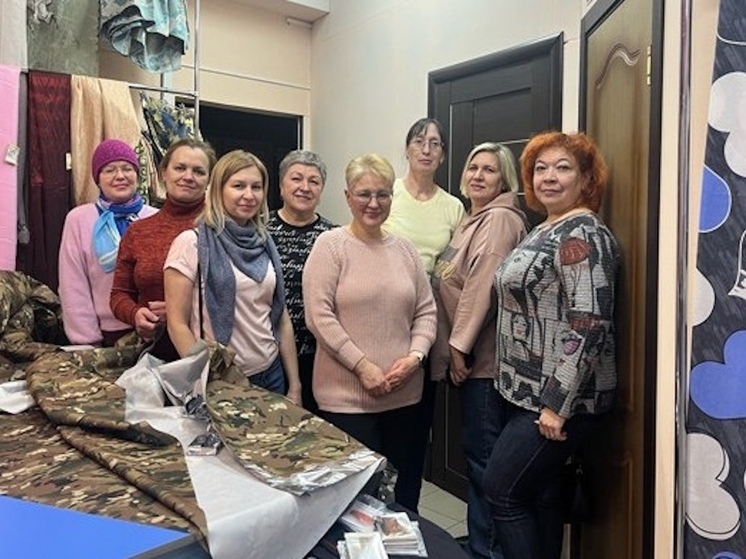 Онежский «Швейбат» шьет одежду и экипировку для участников СВО