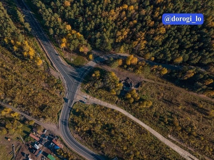 Две гравийные дороги во Всеволожском районе получили асфальт и благоустройство