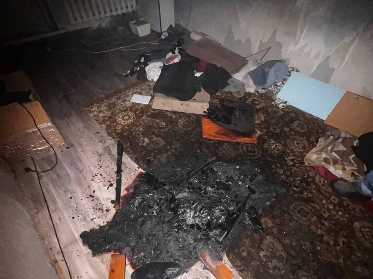 Жильцов дома в Марий Эл эвакуировали из-за разведенного в квартире костра