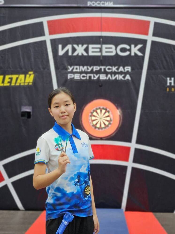 Спортсменка из Бурятии завоевала четыре медали на Первенстве России по дартсу