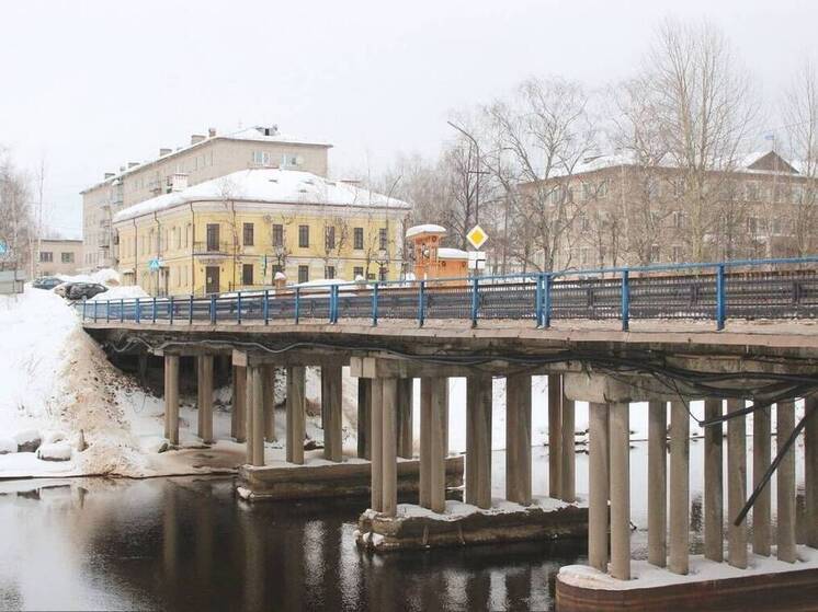 Капитальный ремонт моста в Вытегре выполнен на 60%