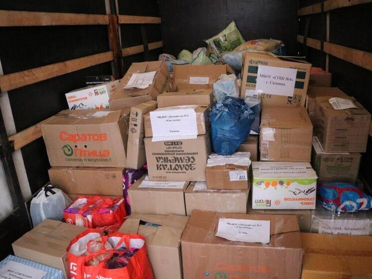 В Херсонскую область отправилась гуманитарная помощь от рязанцев