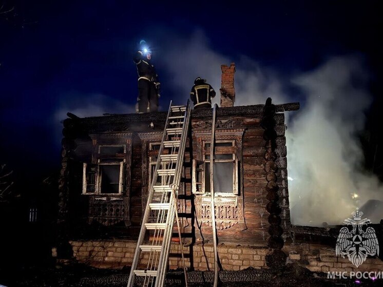 В Тейковском районе спалили частный дом