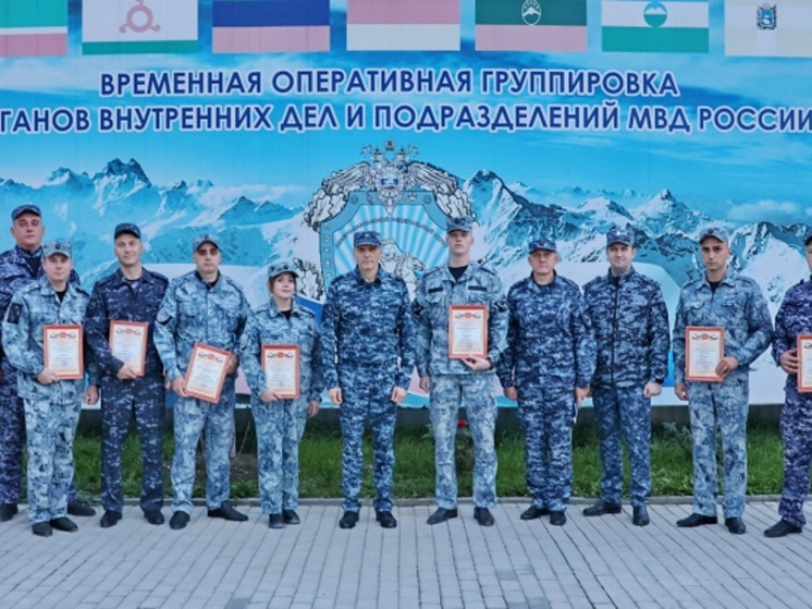 Начальник УМВД по Тульской области проверил службу земляков в Чечне