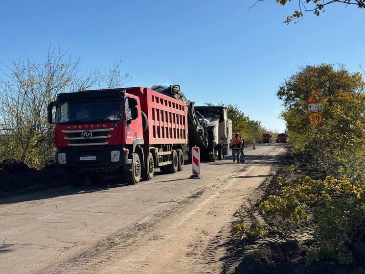 В Херсонской области ремонтируют трассу «Новософиевка – Петровка»