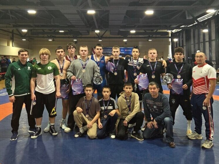 Тюменские борцы завоевали 14 наград на всероссийских соревнованиях в Перми