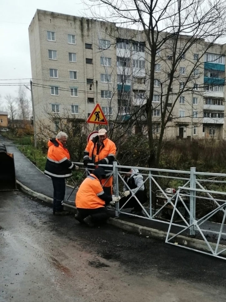 В Орловской области капитально ремонтируют дорогу в селе Отрадинское