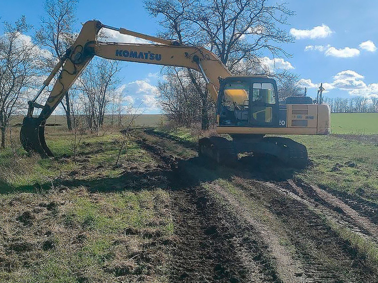 Липецкие строители начали работы по прокладке нового коллектора в ДНР