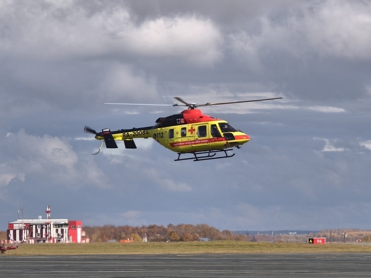 Вертолеты санитарной авиации выполнили в Чувашии более 450 вылетов