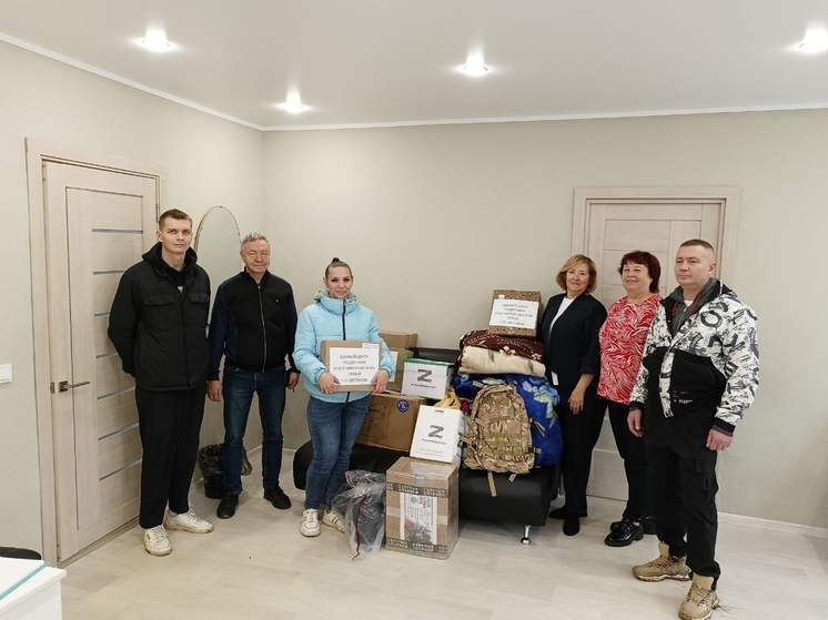 Гуманитарный груз в рамках акции «Zа Победу» отправили из Серпухова на передовую