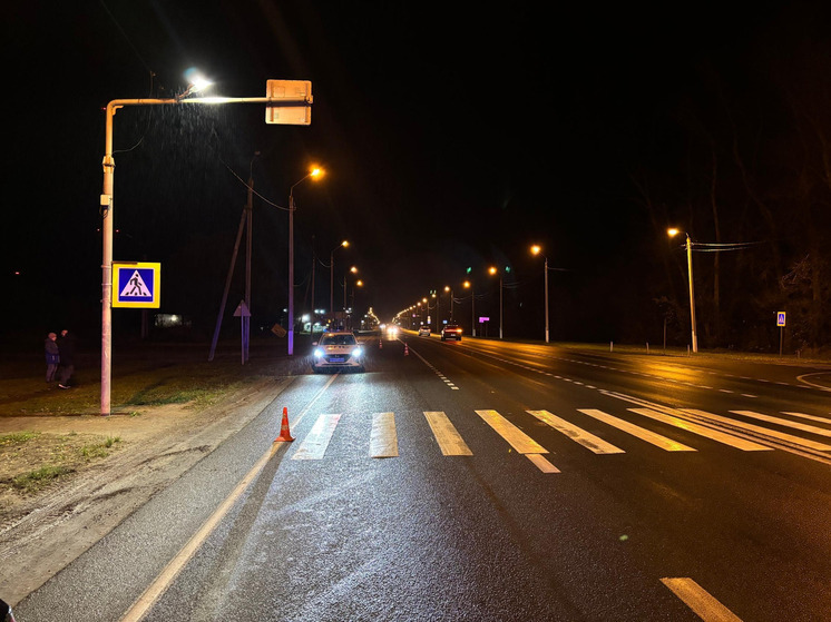 Под Орлом на трассе М-2 «Крым» автомобиль сбил пешехода на «зебре»