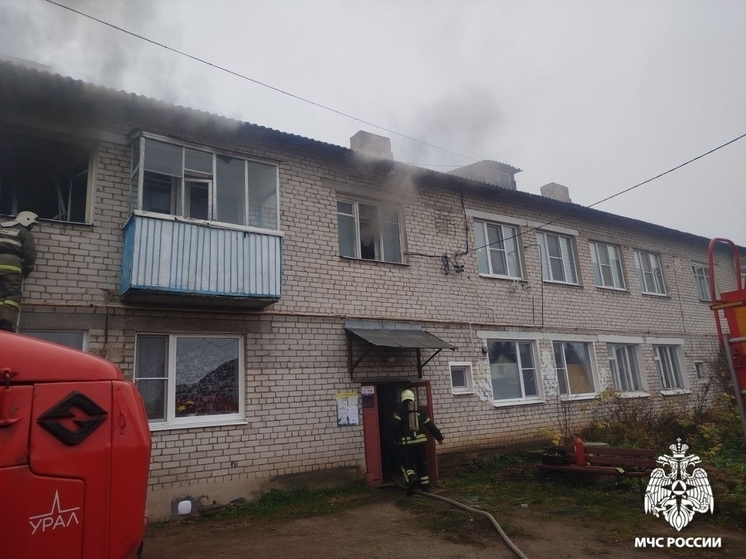 Неисправный телевизор мог стать причиной пожара