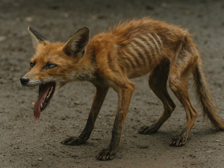 Лису больную бешенством поймали в Краснозерском районе Новосибирской области