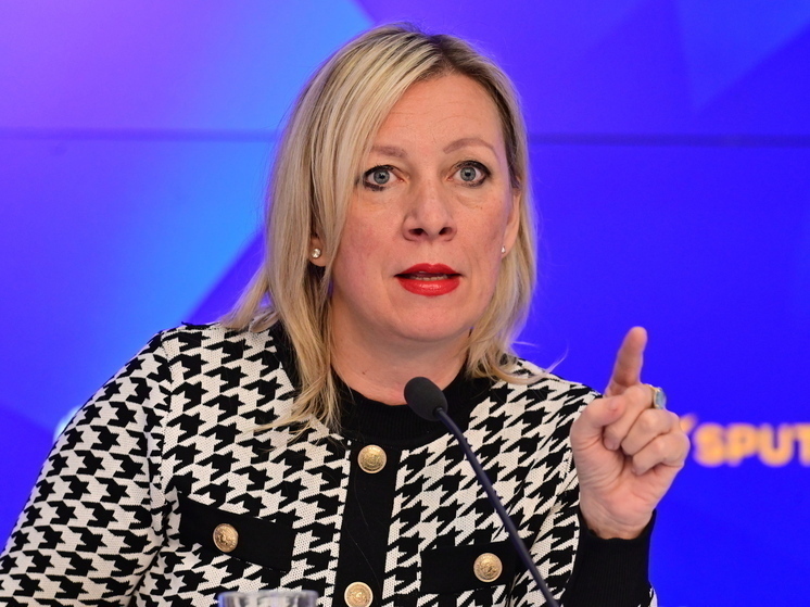 Захарова: ВСУ за счет техногенной катастрофы пытаются остановить ВС РФ