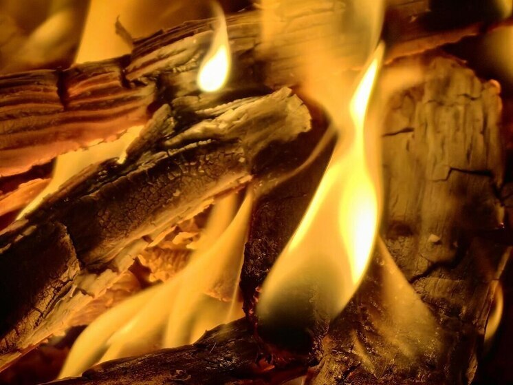 В Старой Руссе полностью сгорели две хозпостройки и едва не сгорел дом